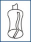 "Slot"-springclip 1.004 1 pc.