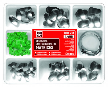 Universal Kit of Sectional Contoured Matrices 1.498 (100 pcs.) NEW coming soon