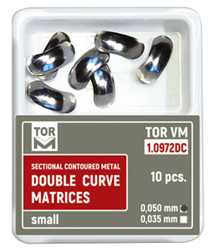 Sectional Contoured Metal Double Сurve Matrices 1.0972DC (10 pcs.)