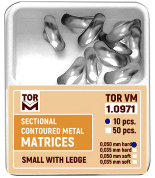Sectional Contoured Matrices. Small with Ledge 1.0971(10 pcs.)