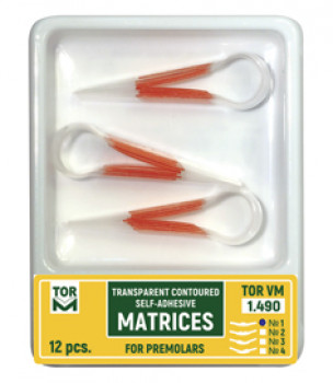 Self-Adhesive matrices for premolars 1.490 (12 pcs.)