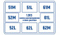 Pediatric anterior strips 1.913 (20 pcs.)