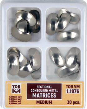 Kit of Medium Matrices 4 types 1.1976 (30 pcs.)