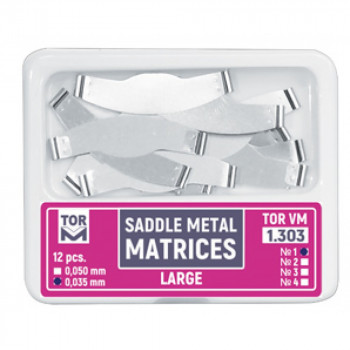 Saddle Metal Matrices large 1.303 (12 pcs.)