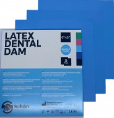 Latex Dam Silk Blue